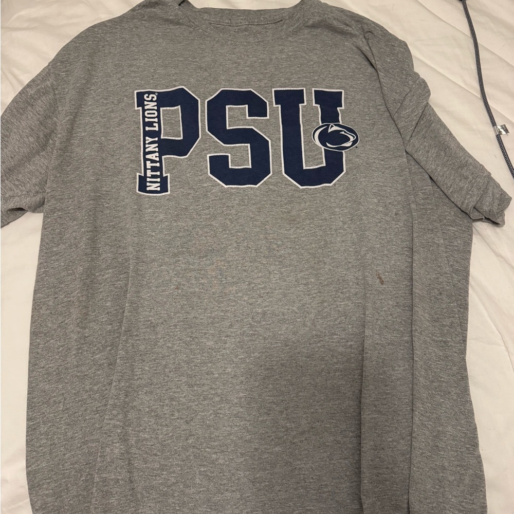 PSU Nittany Lions Gray Graphic T‑Shirt